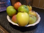 Apples from my friend's garden